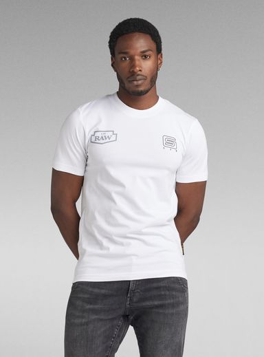 Multi Graphic Slim T-Shirt